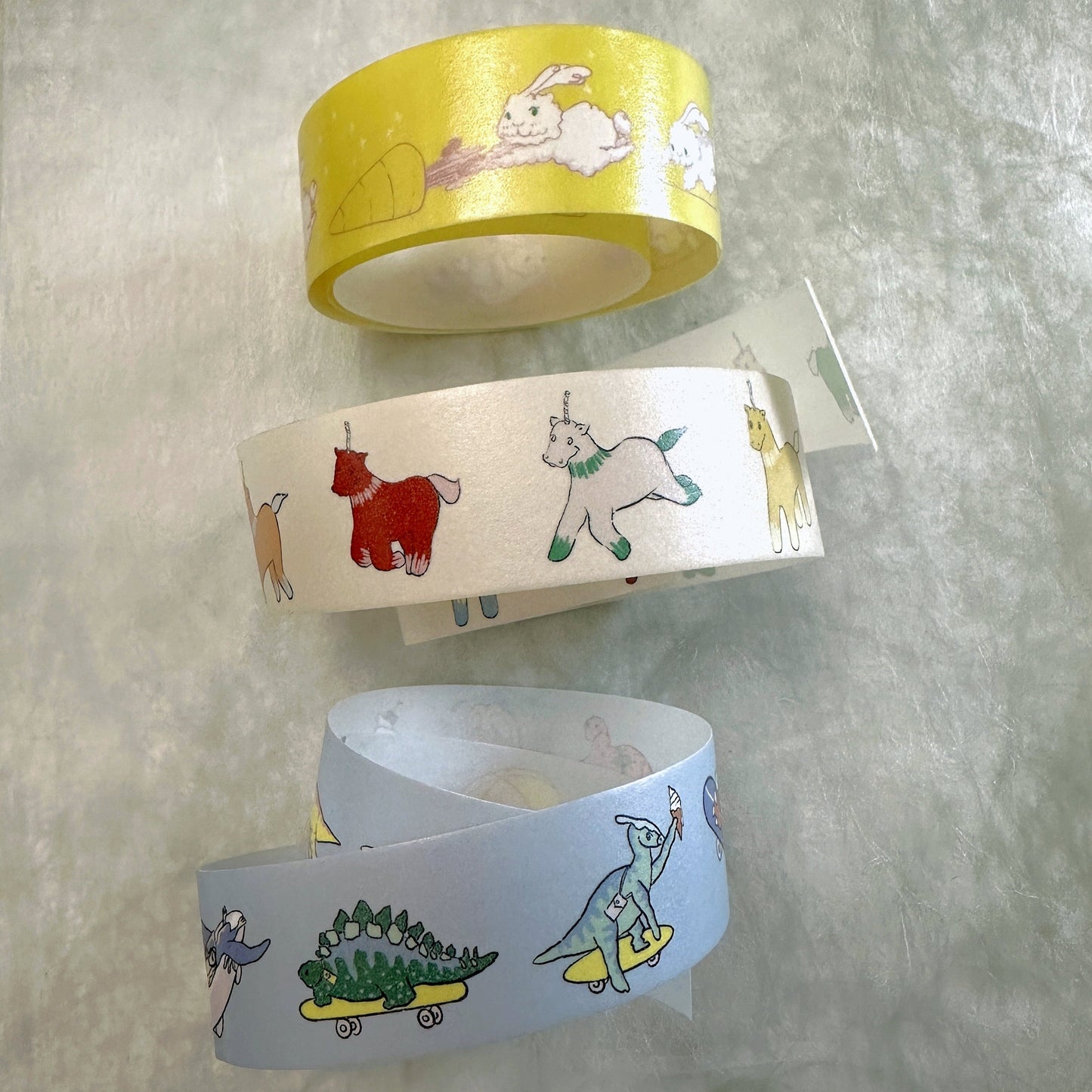 MSRY Stationery - Candle Horse Run to the Good Life washi tape SAMPLES
