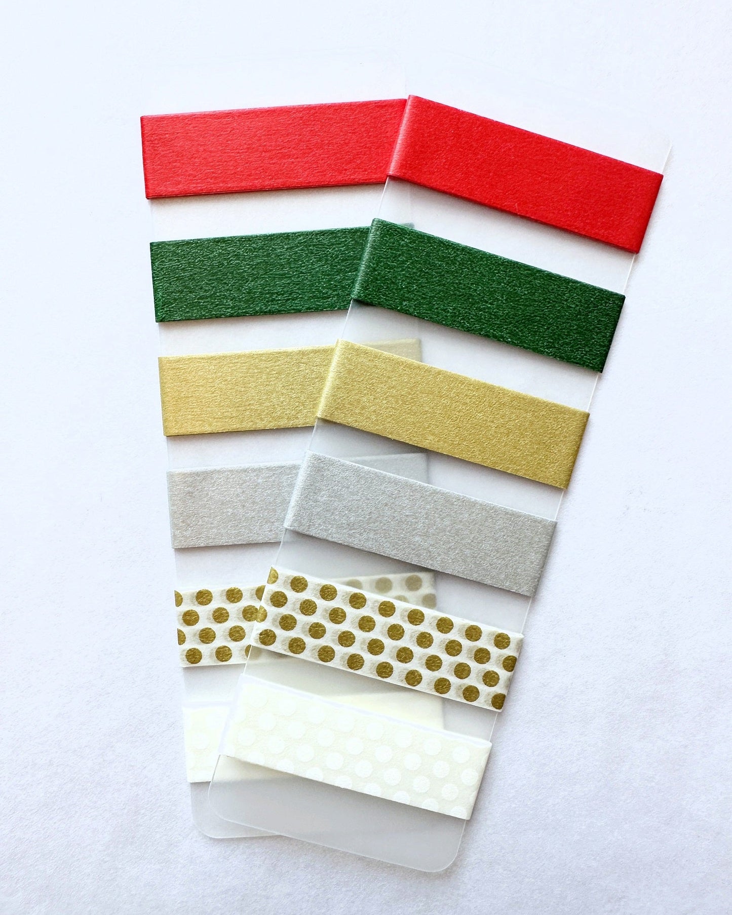 MT - Christmas basic tone washi tapes 6-color SAMPLER