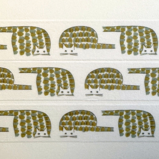 mt x Ichiro Yamaguchi - Neko washi tape SAMPLES