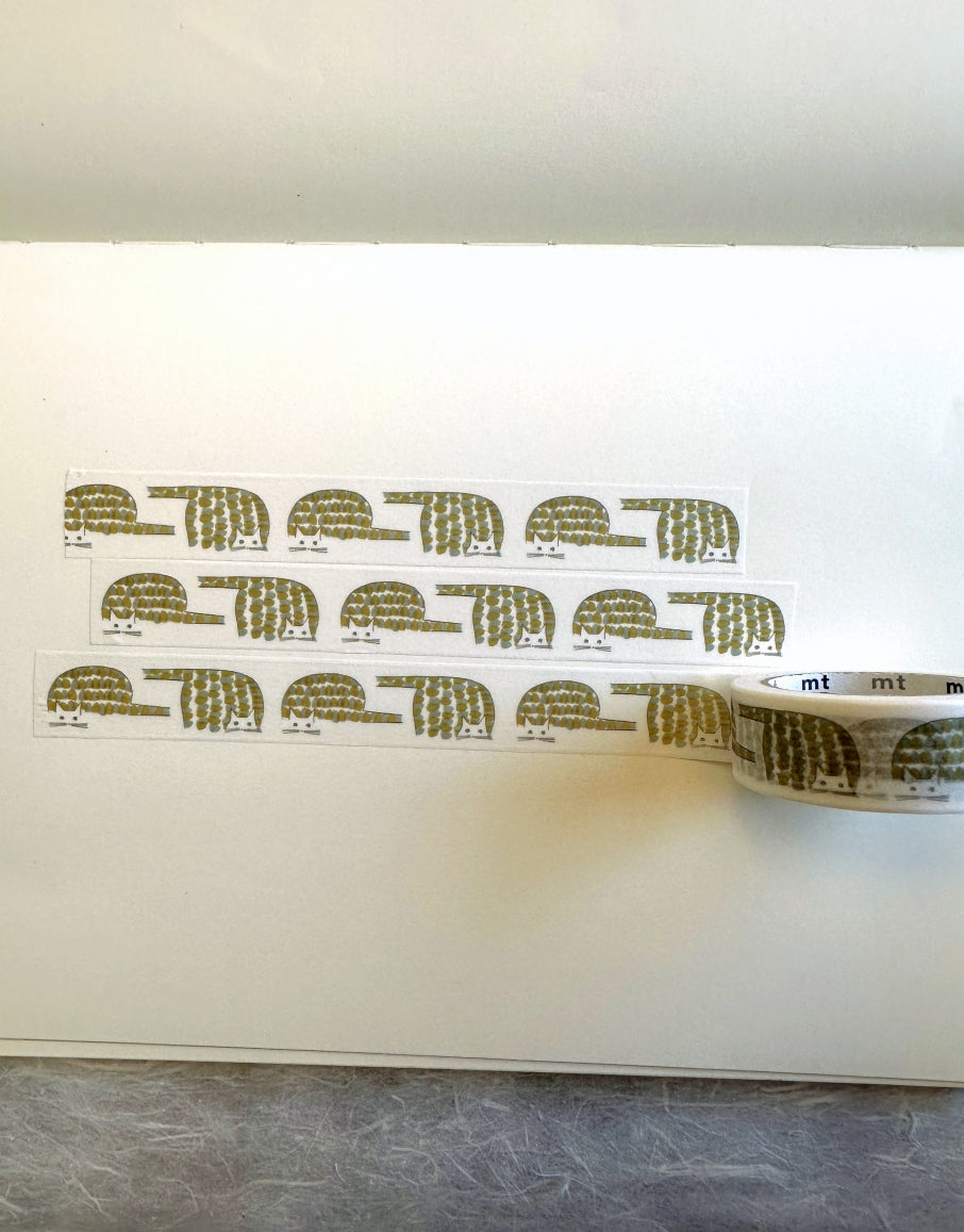 mt x Ichiro Yamaguchi - Neko washi tape SAMPLES