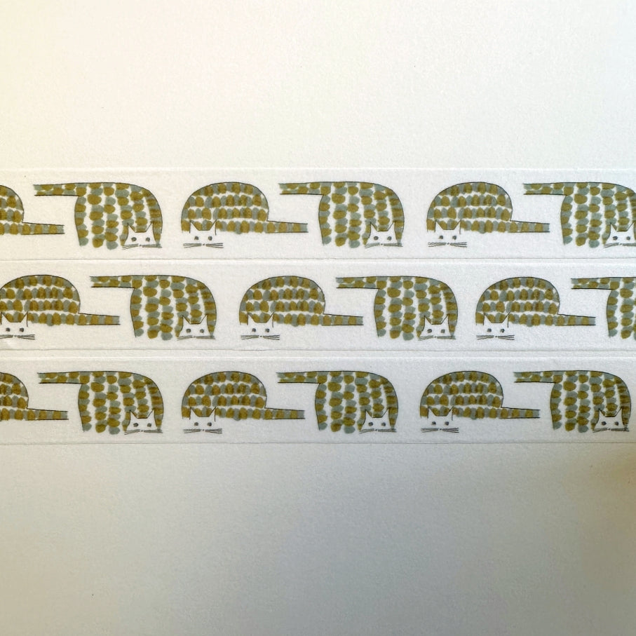 mt x Ichiro Yamaguchi - Neko washi tape SAMPLES