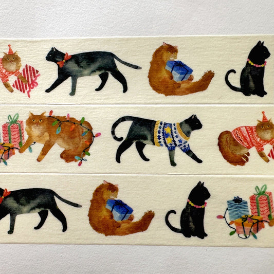 mt x bluebellgray - Party Cats washi tape SAMPLES