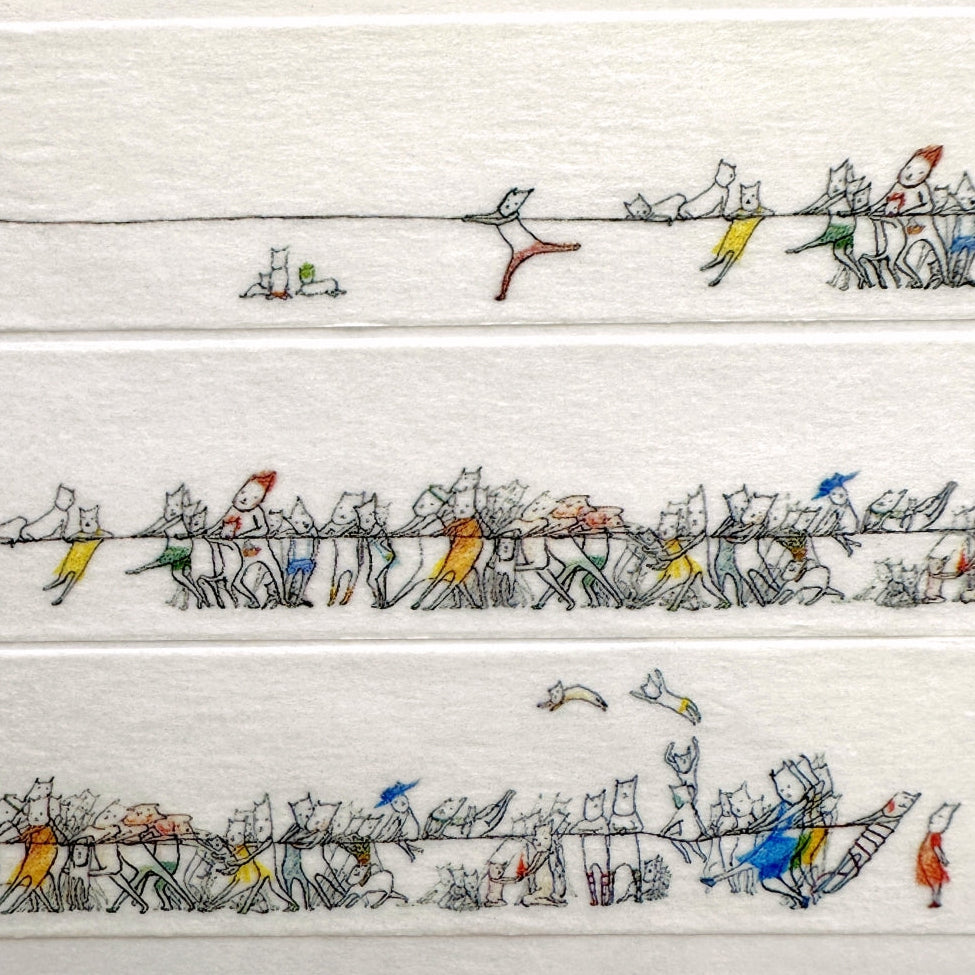 mt x Ayumi Kudo - Peace washi tape SAMPLES