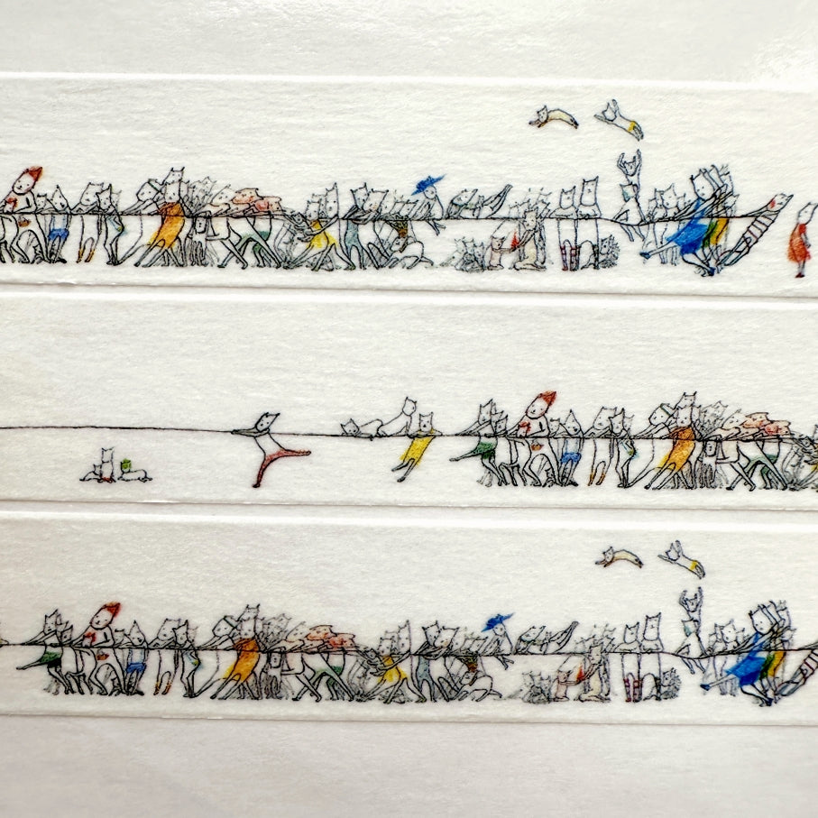 mt x Ayumi Kudo - Peace washi tape SAMPLES