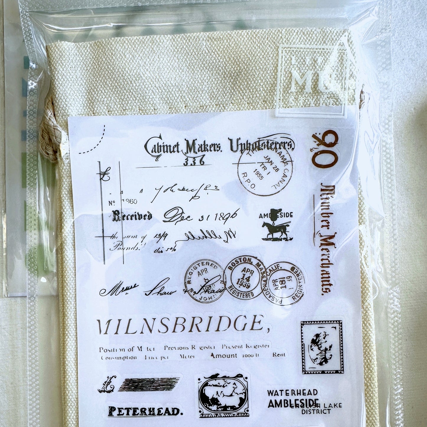MU Lifestyle - Design It! Printing Sticker Set [New in package]