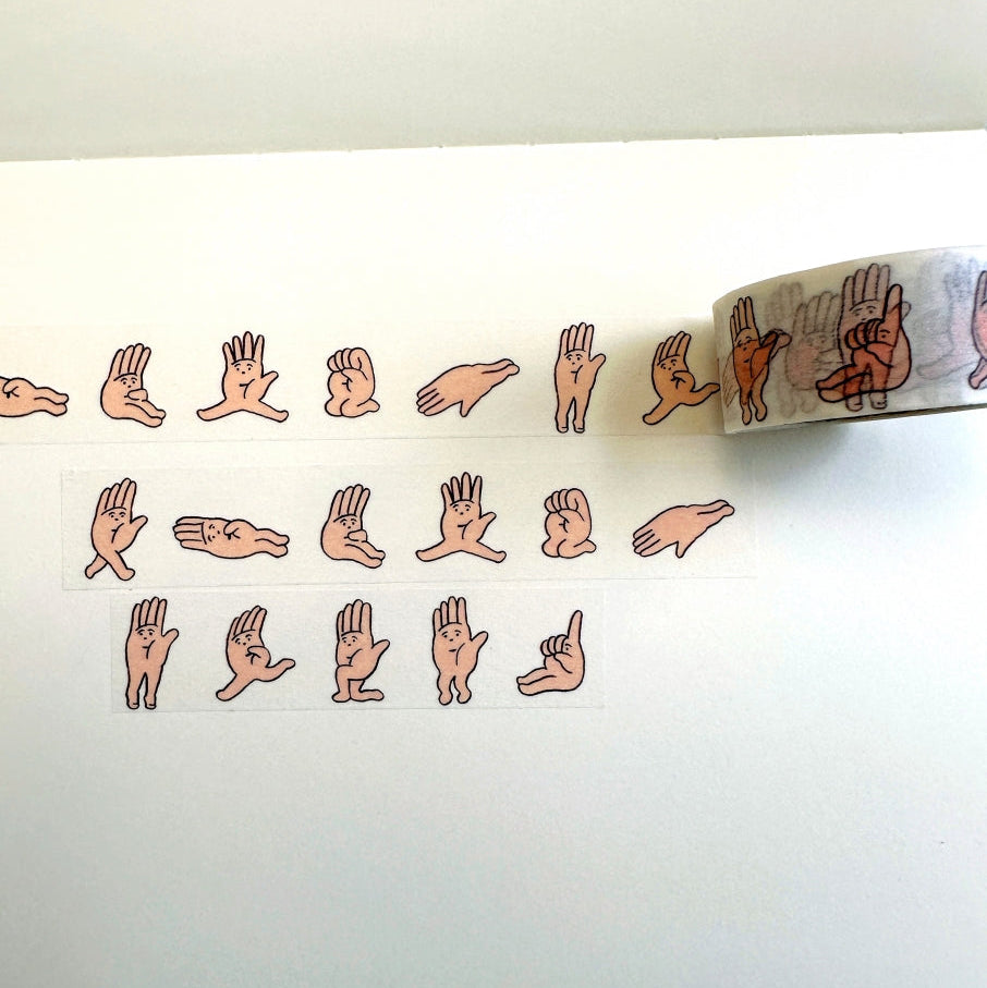 Makomo x Osoblanco - Hand Tape washi tape SAMPLES