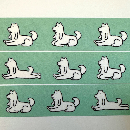 Makomo x Osoblanco - Dog washi tape SAMPLES