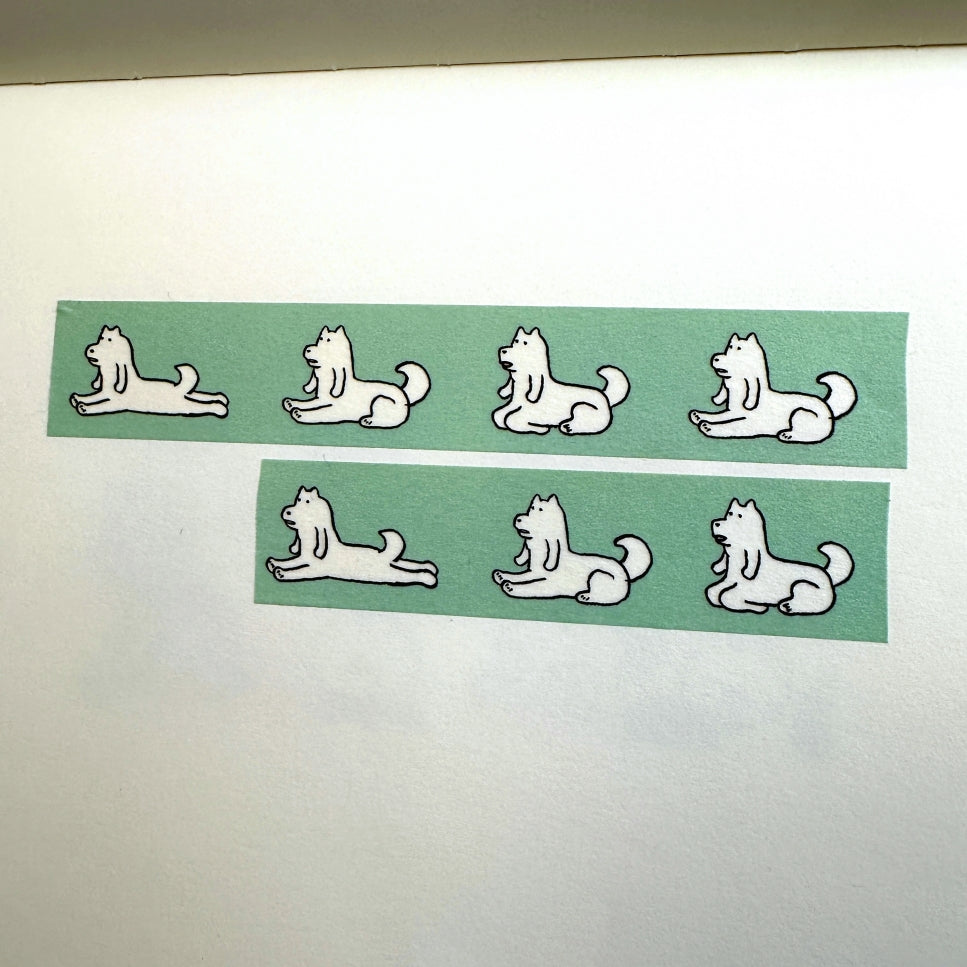 Makomo x Osoblanco - Dog washi tape SAMPLES