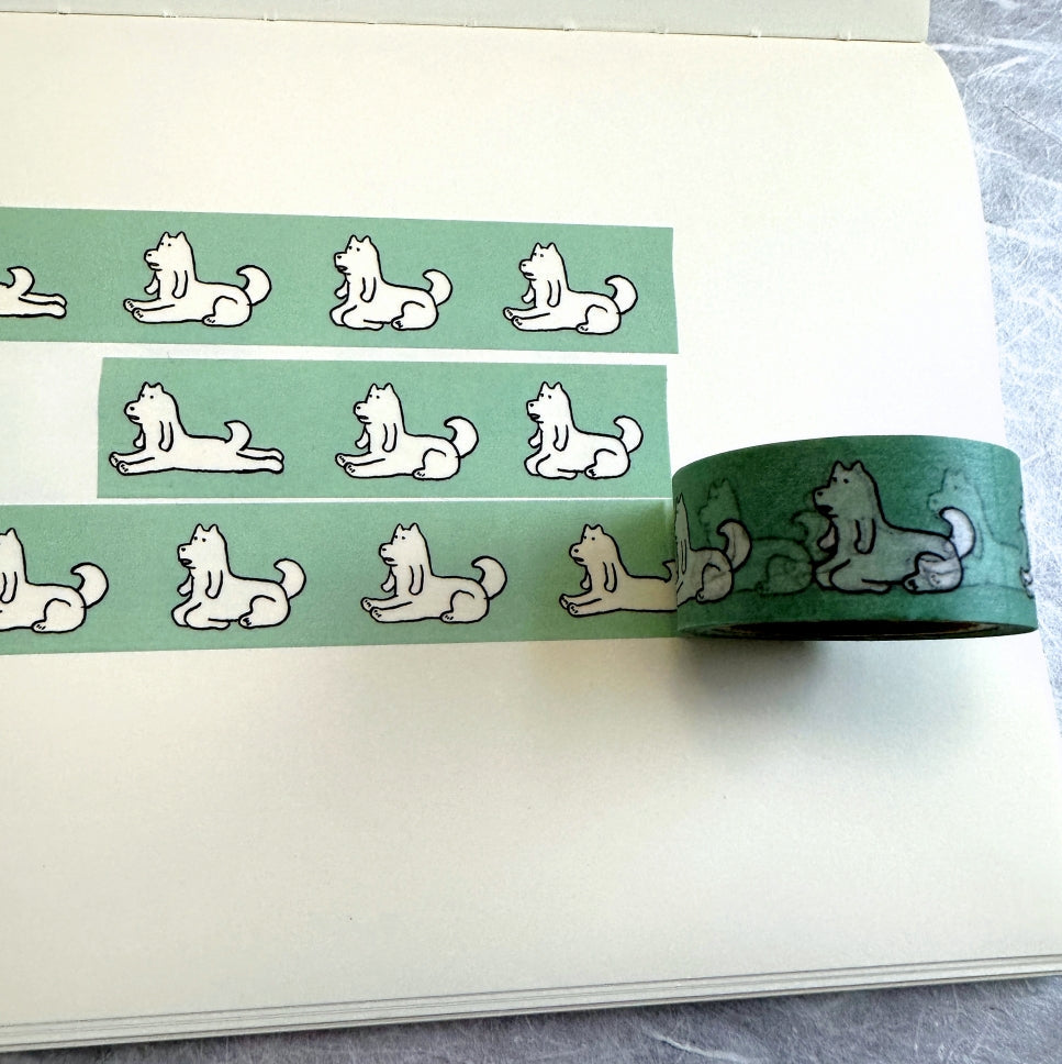Makomo x Osoblanco - Dog washi tape SAMPLES