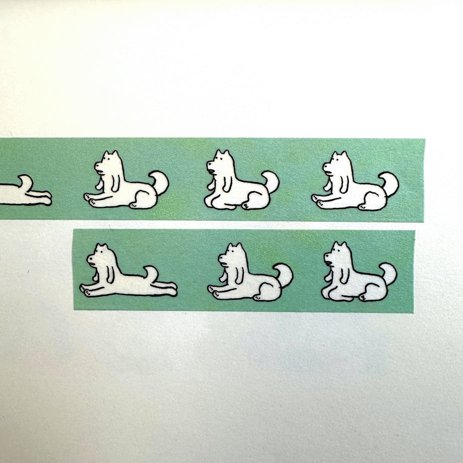 Makomo x Osoblanco - Dog washi tape SAMPLES