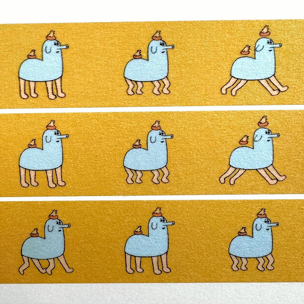 36 Sublo x Makomo - Elephant washi tape SAMPLES