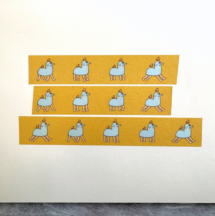 36 Sublo x Makomo - Elephant washi tape SAMPLES