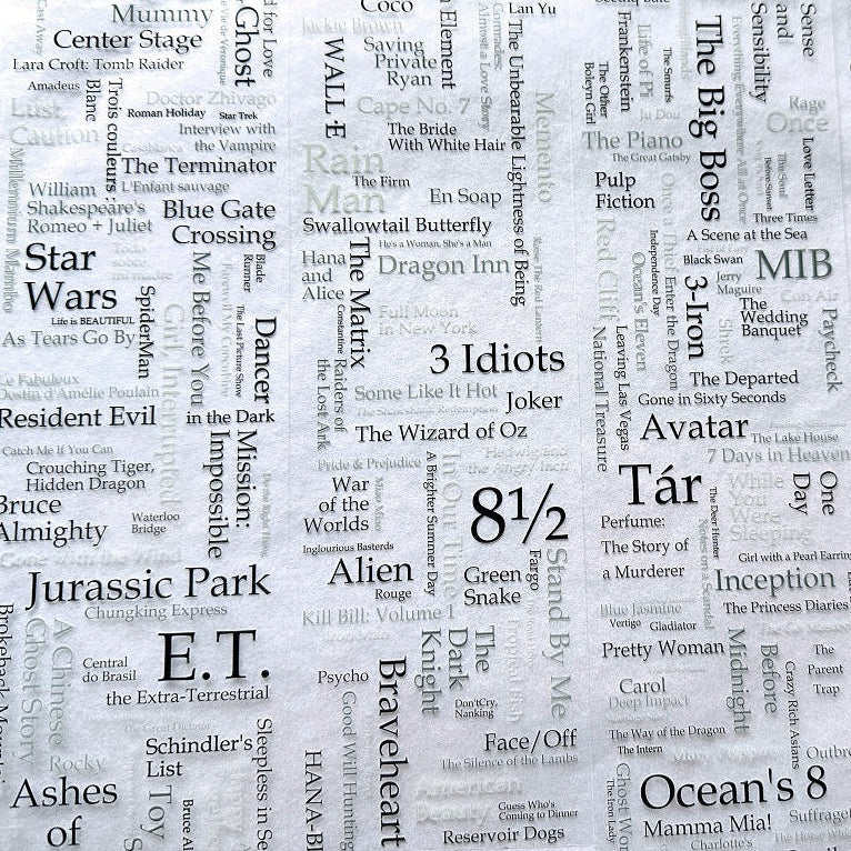 Manjusaka - To Do List: Movies PET tape (6.5 cm wide) SAMPLES