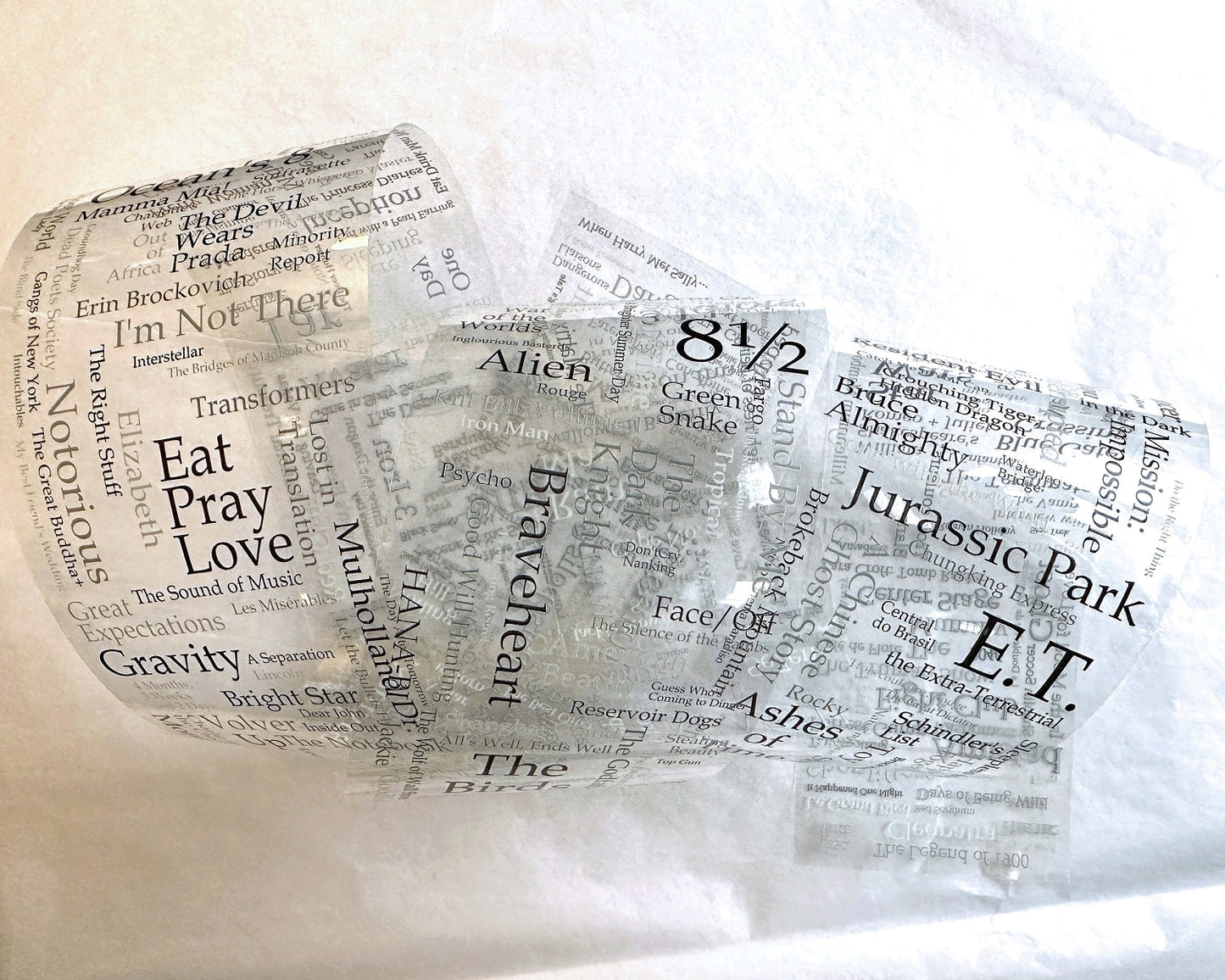 Manjusaka - To Do List: Movies PET tape (6.5 cm wide) SAMPLES