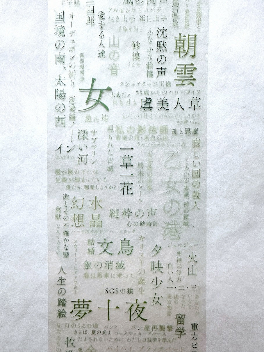 Manjusaka - To Do List: Books PET tape (6.5 cm wide) SAMPLES