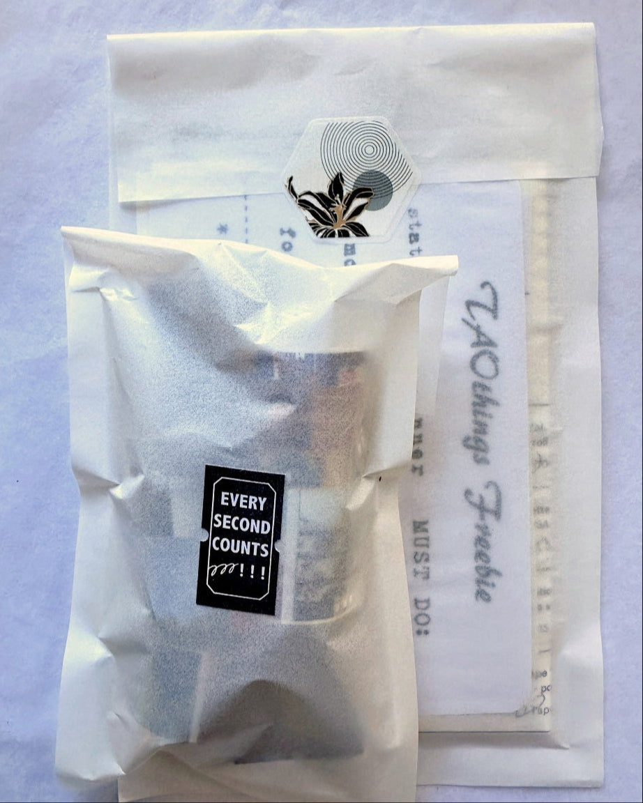 Manjusaka - Bronze-gold hexagon die-cut washi tape SAMPLES