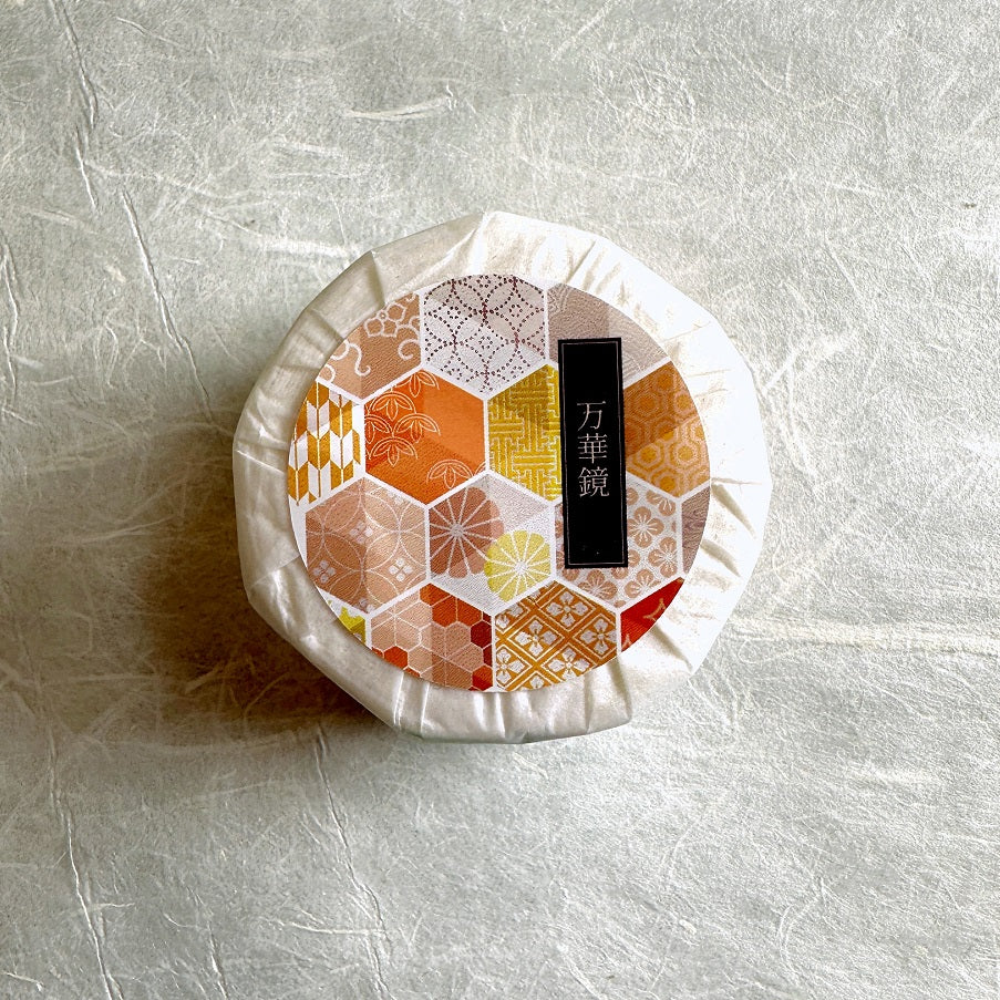 Manjusaka - Chrysanthemum hexagon die-cut washi tape SAMPLES