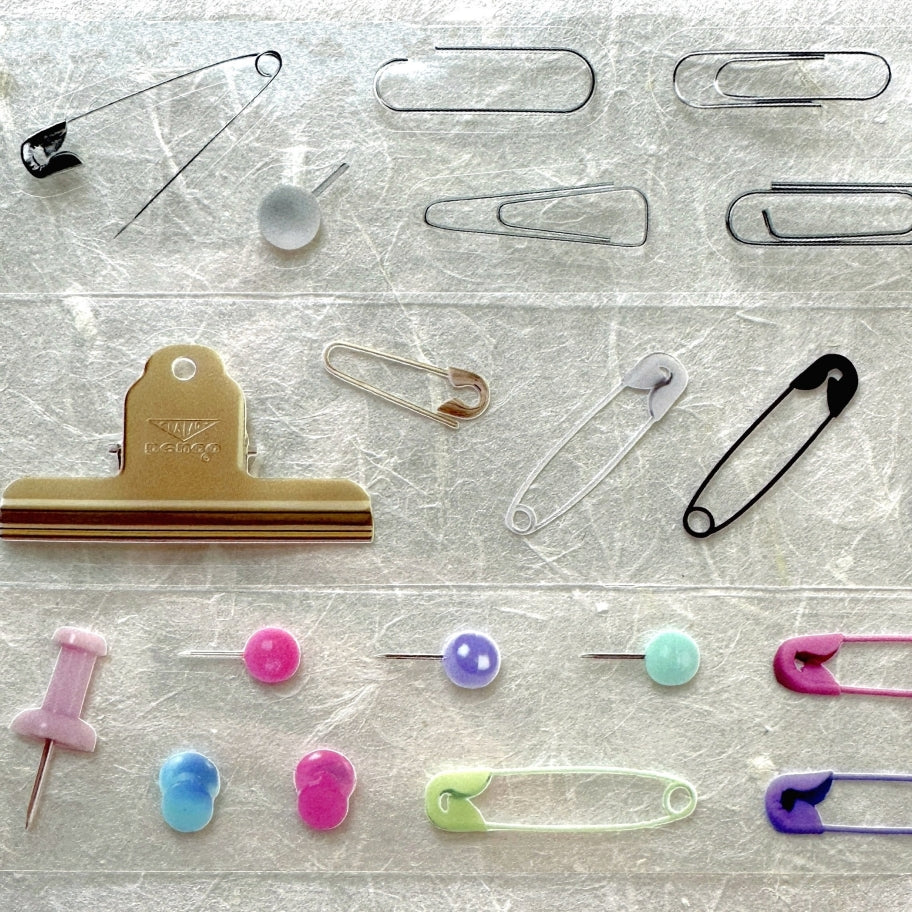 MEETYOU (Brand) - Archiving series (pins) kiss-cut PET tape SAMPLES