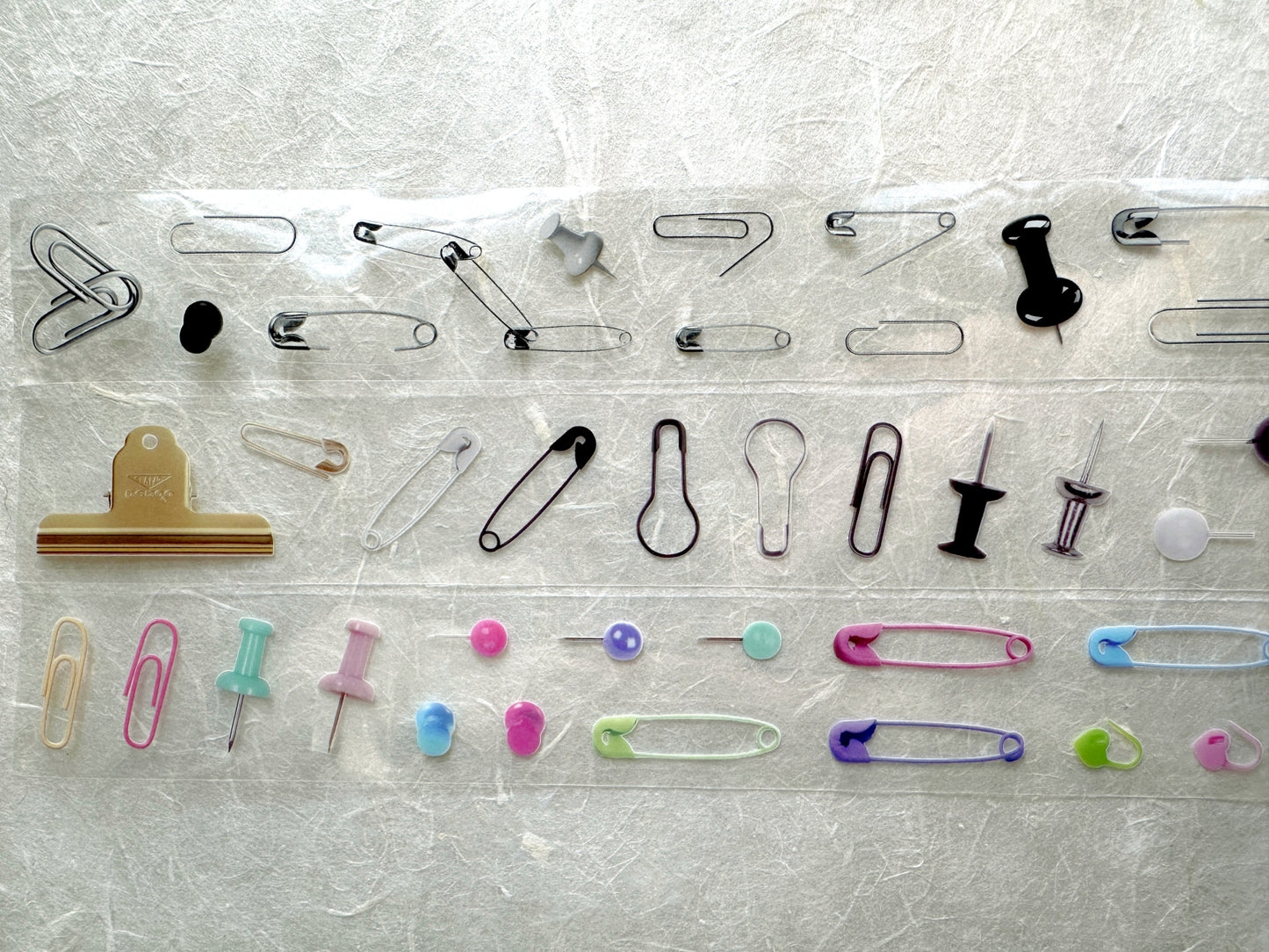 MEETYOU (Brand) - Archiving series (pins) kiss-cut PET tape SAMPLES