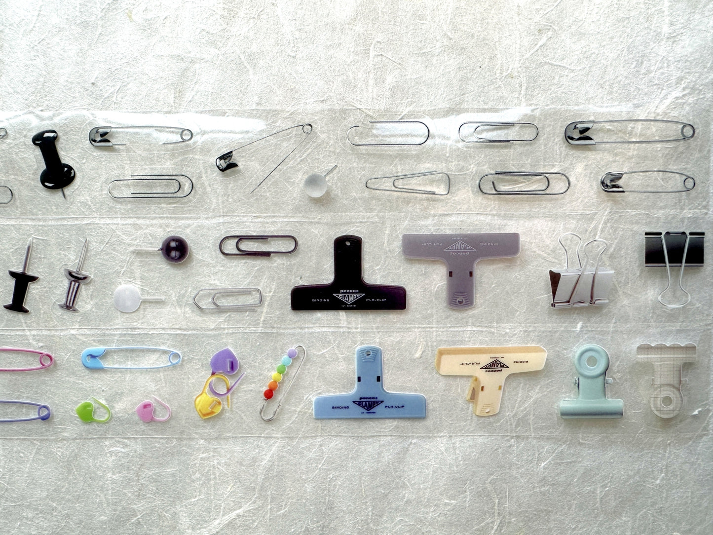 MEETYOU (Brand) - Archiving series (pins) kiss-cut PET tape SAMPLES