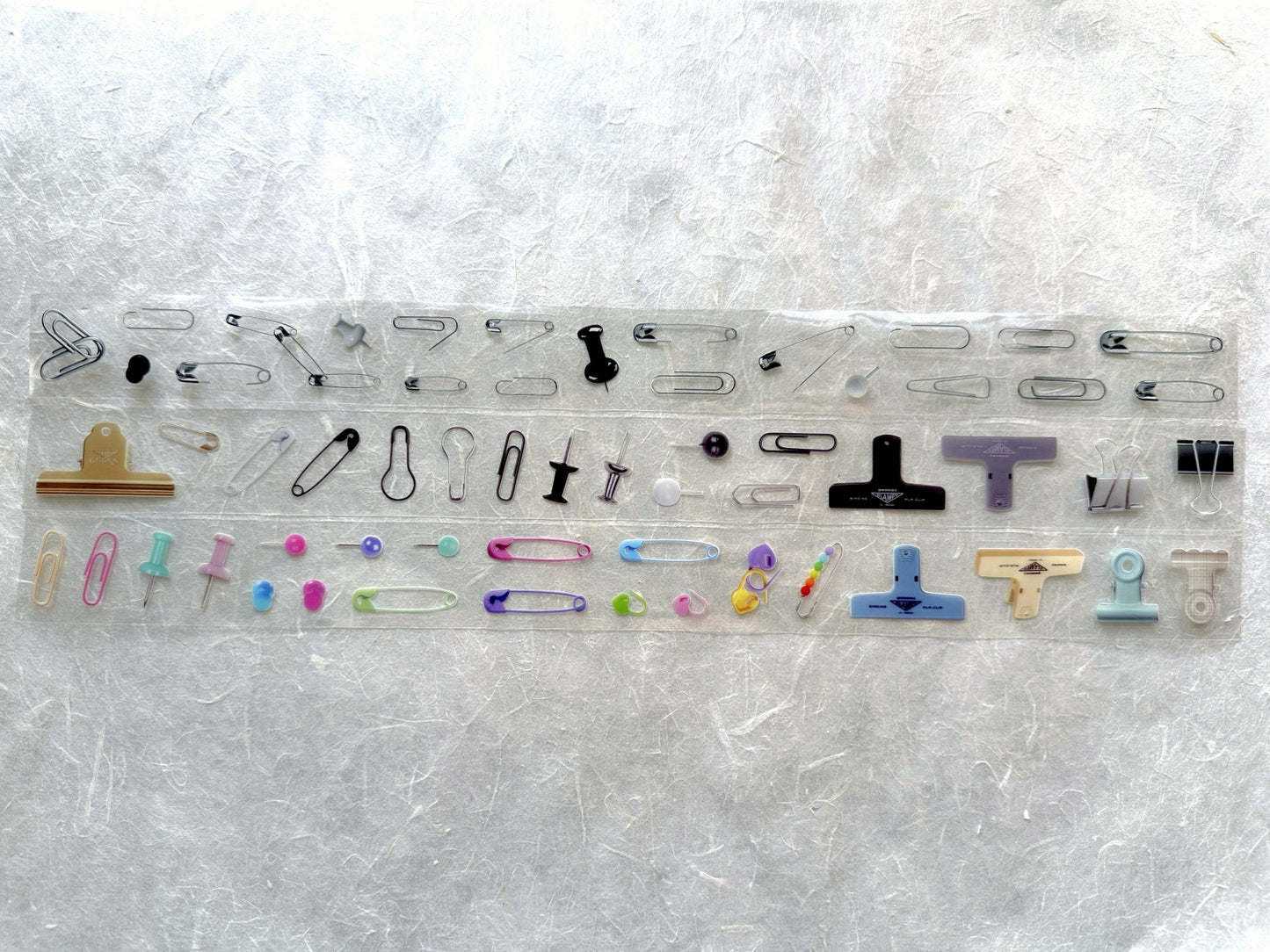 MEETYOU (Brand) - Archiving series (pins) kiss-cut PET tape SAMPLES