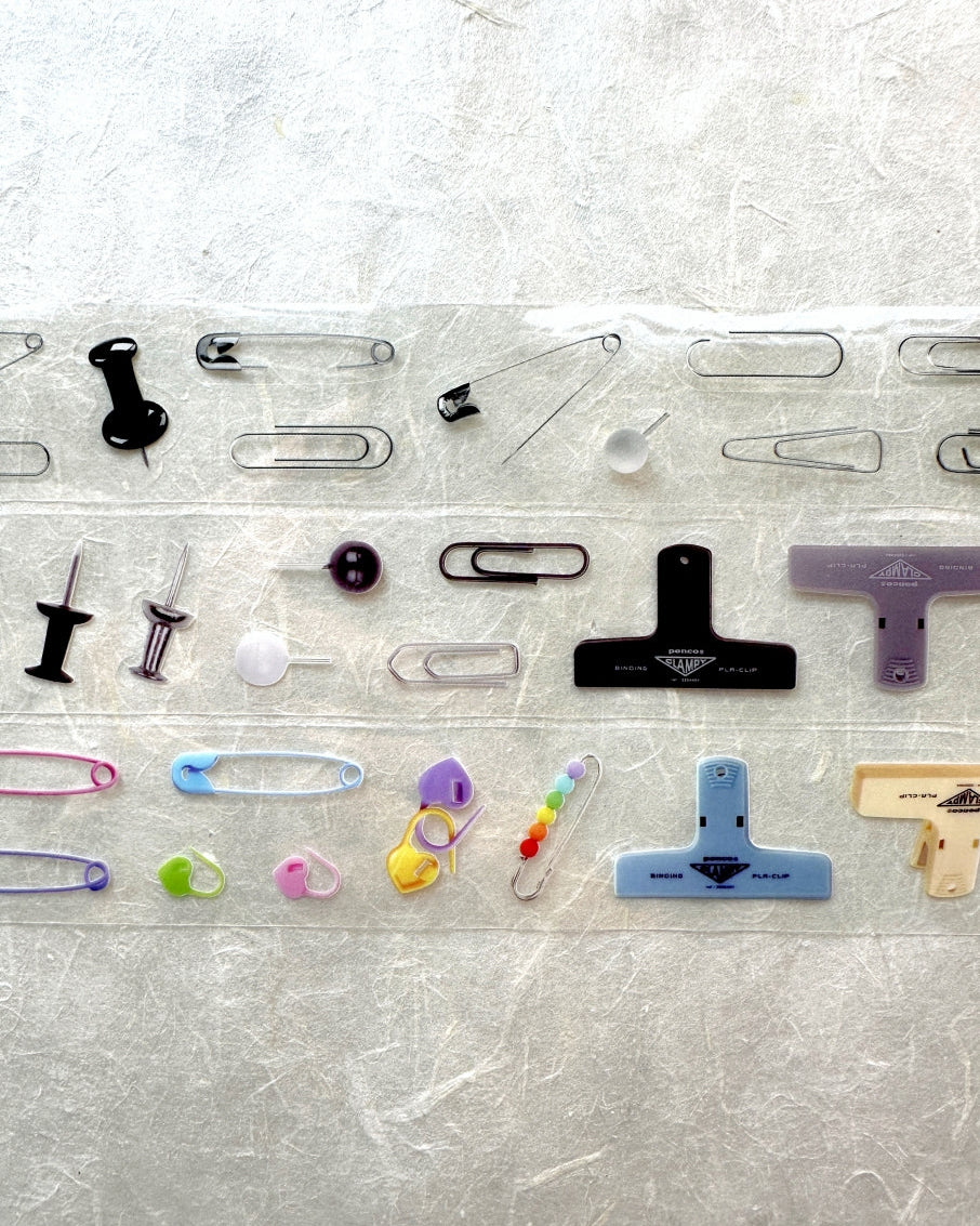 MEETYOU (Brand) - Archiving series (pins) kiss-cut PET tape SAMPLES