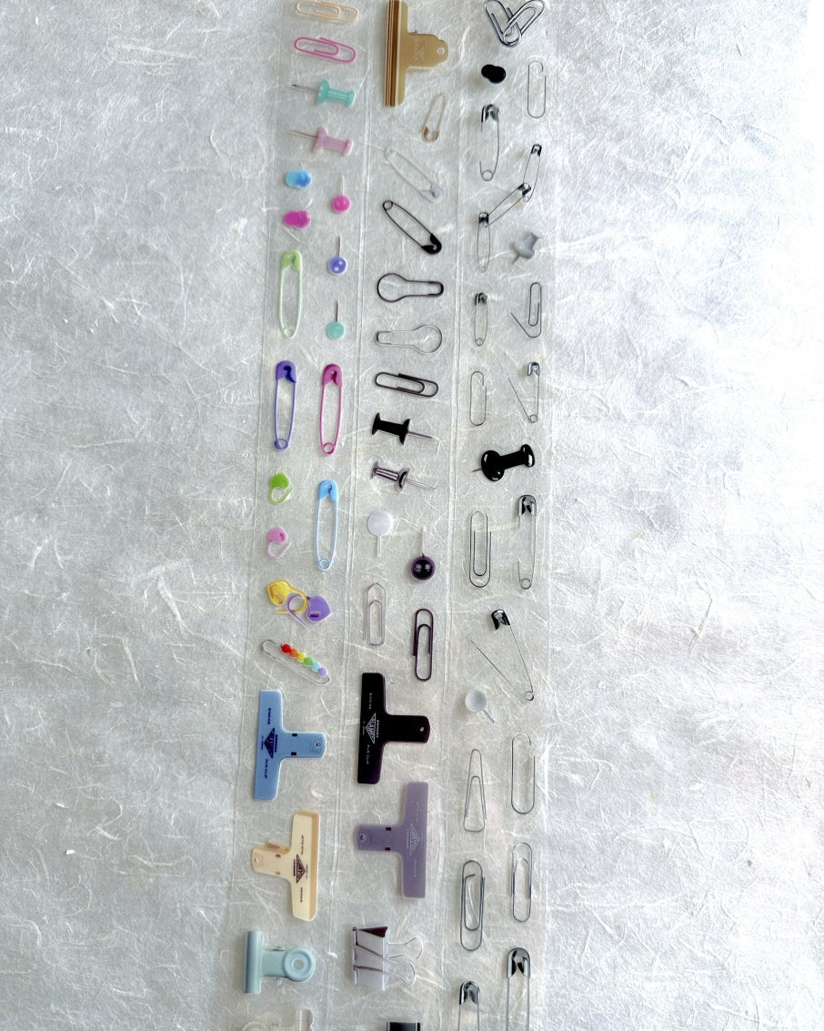 MEETYOU (Brand) - Archiving series (pins) kiss-cut PET tape SAMPLES