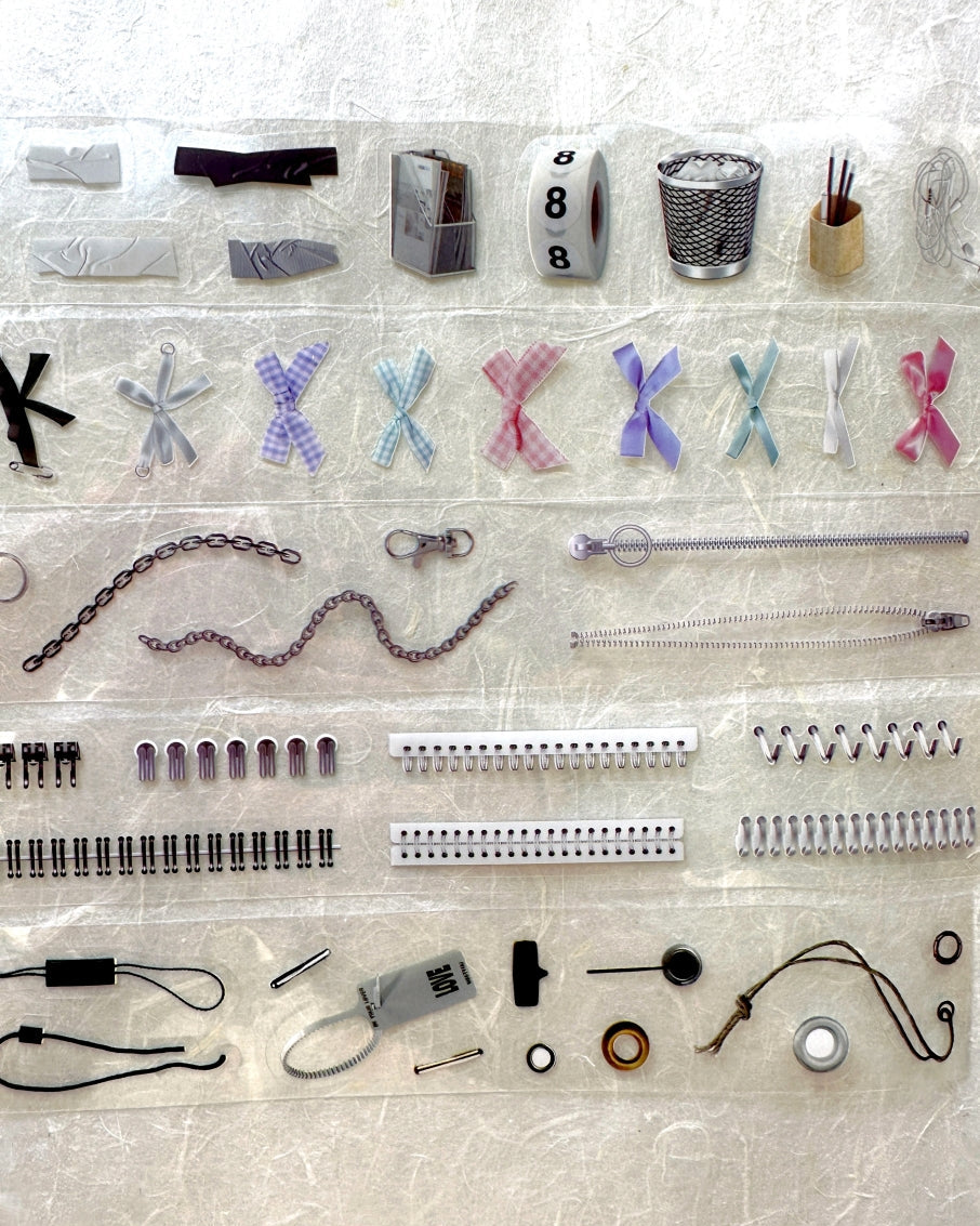 MEETYOU (Brand) - Archiving series (connectors) kiss-cut PET tape SAMPLES