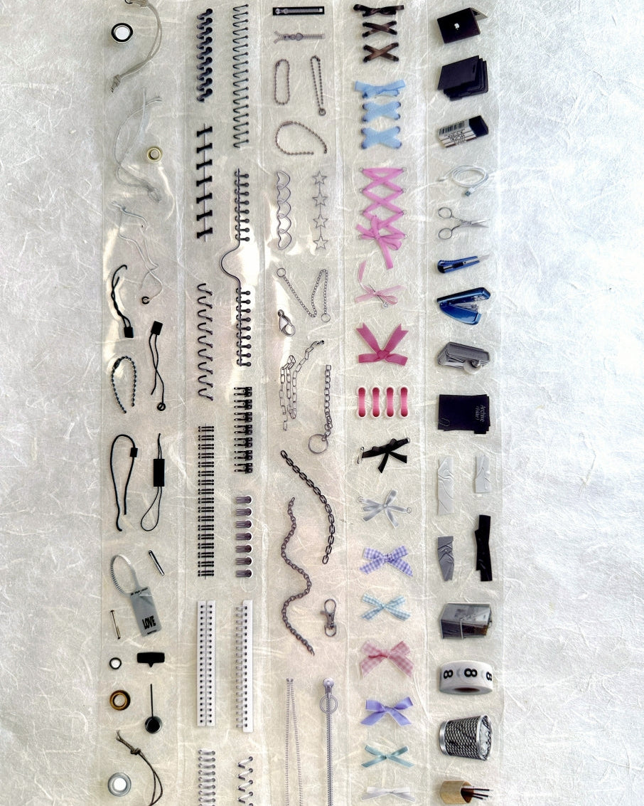 MEETYOU (Brand) - Archiving series (connectors) kiss-cut PET tape SAMPLES