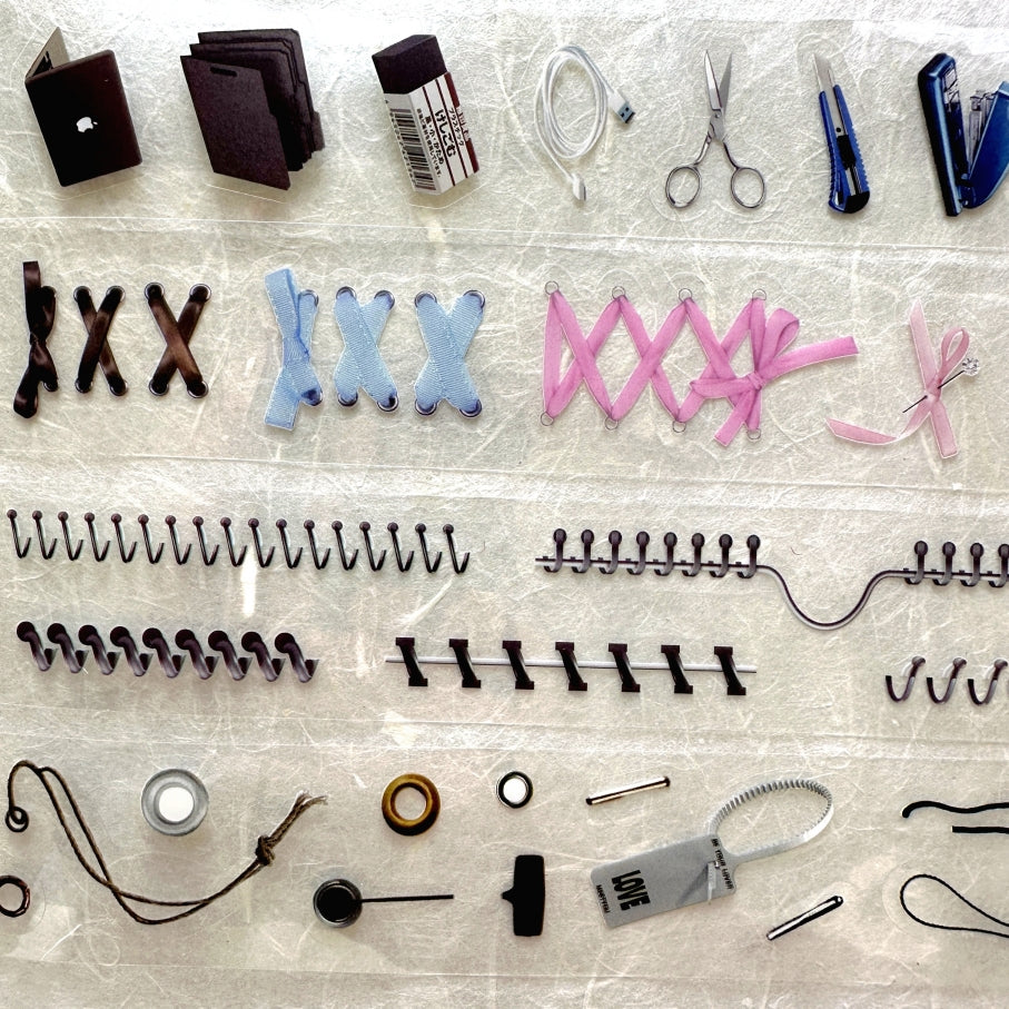 MEETYOU (Brand) - Archiving series (connectors) kiss-cut PET tape SAMPLES
