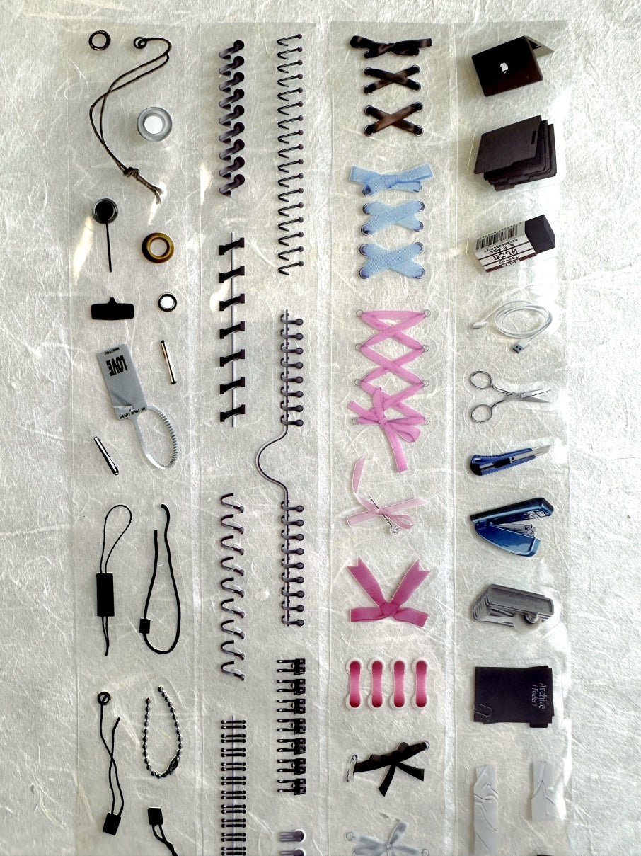 MEETYOU (Brand) - Archiving series (connectors) kiss-cut PET tape SAMPLES