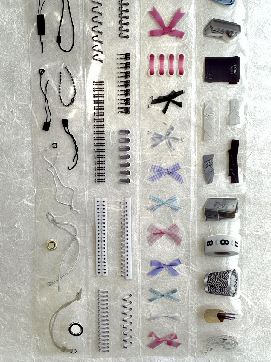 MEETYOU (Brand) - Archiving series (connectors) kiss-cut PET tape SAMPLES