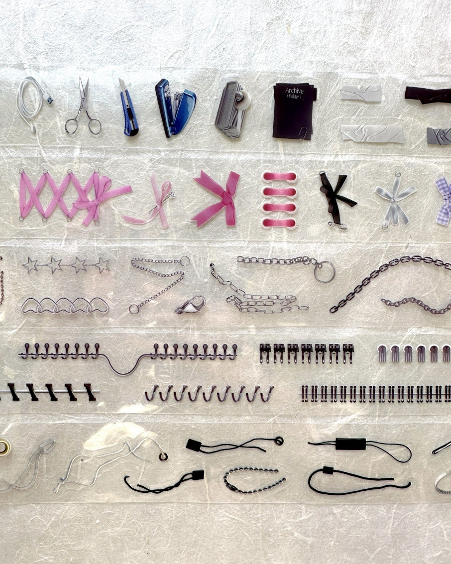 MEETYOU (Brand) - Archiving series (connectors) kiss-cut PET tape SAMPLES