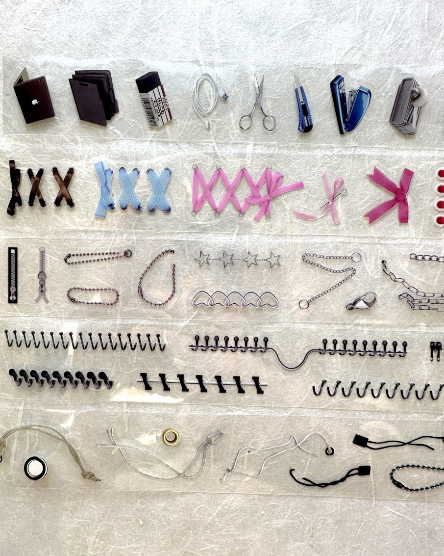 MEETYOU (Brand) - Archiving series (connectors) kiss-cut PET tape SAMPLES