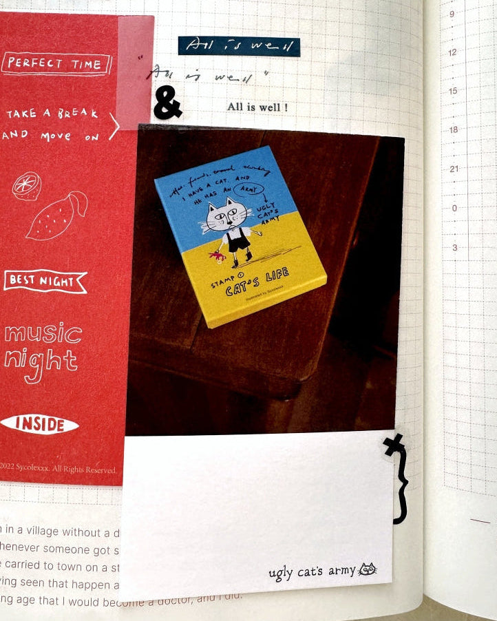 MEETYOU & Papermore (Brands) - Graffiti kiss-cut PET tape SAMPLES