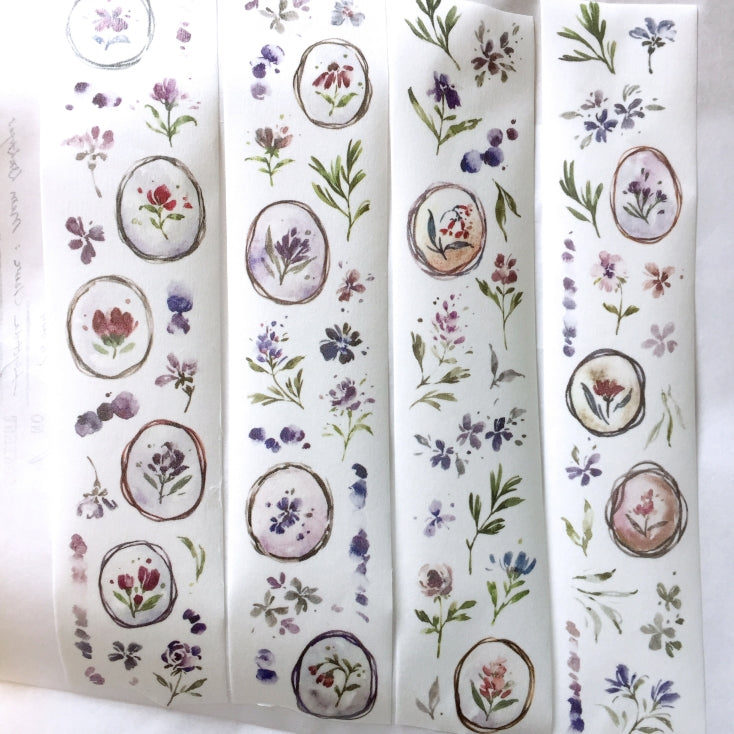 Meow Illustration - Pinot Noir washi tape SAMPLES