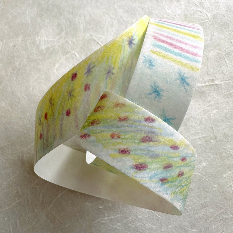 袜子Meow - Wild Grass washi tape
