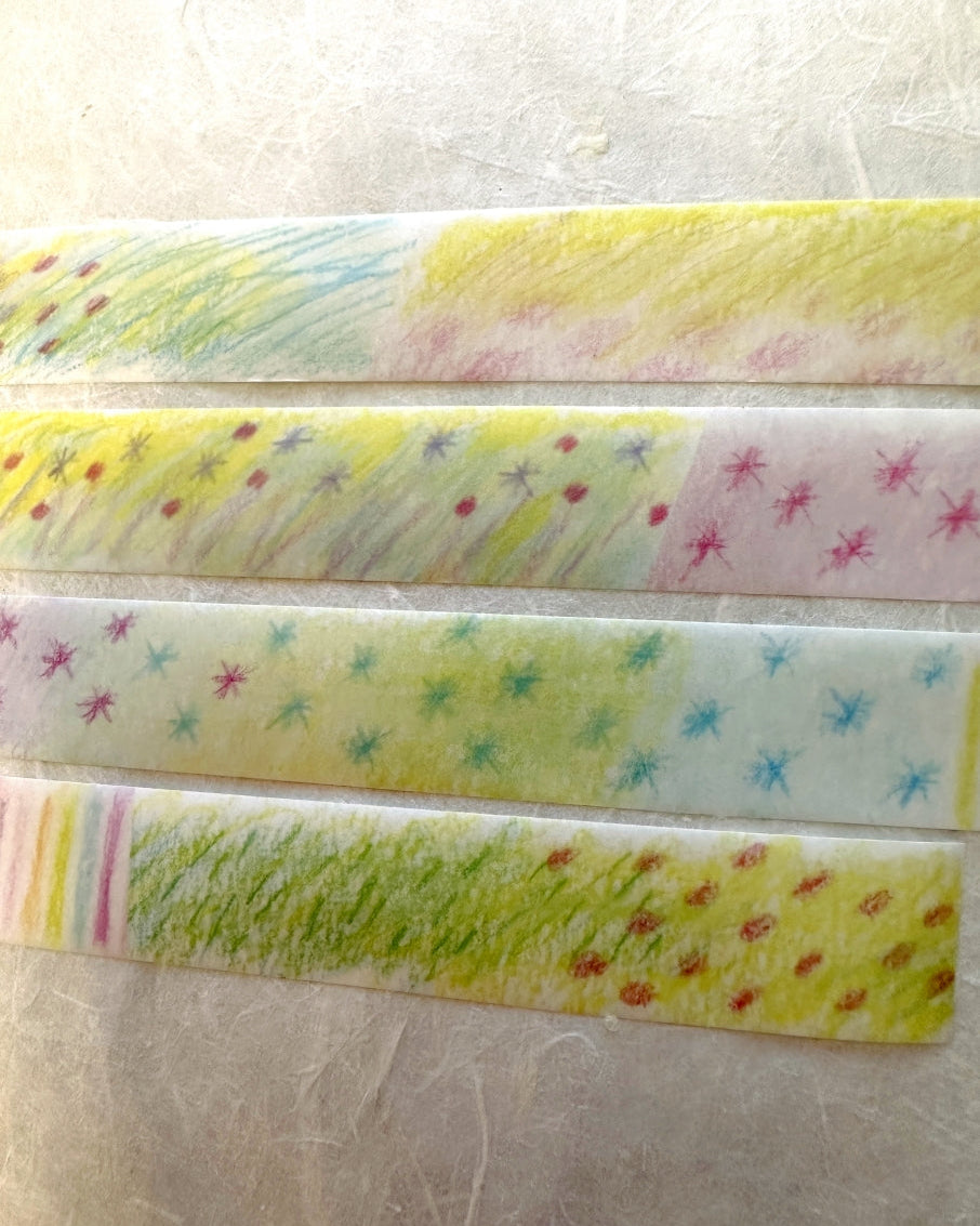 袜子Meow - Wild Grass washi tape
