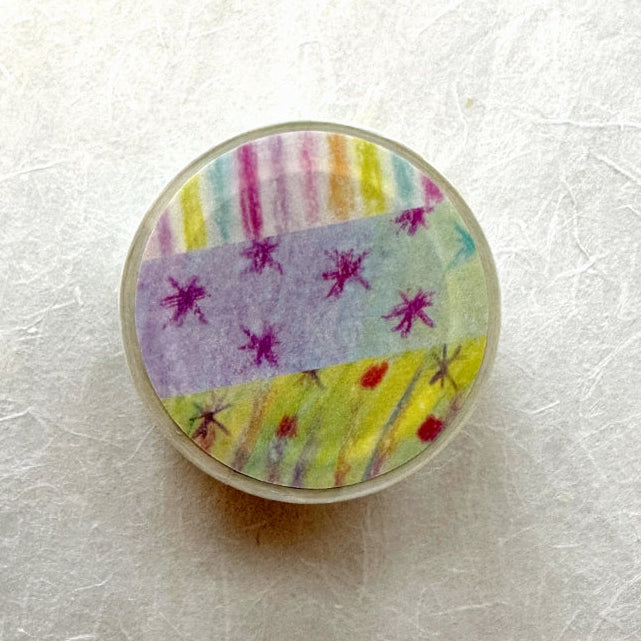 袜子Meow - Wild Grass washi tape