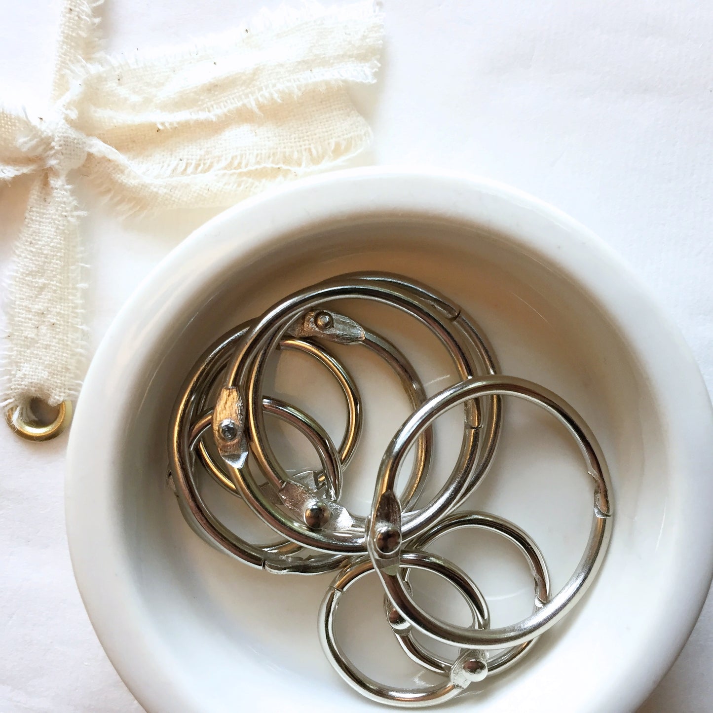 O-ring clasps (2 sizes)