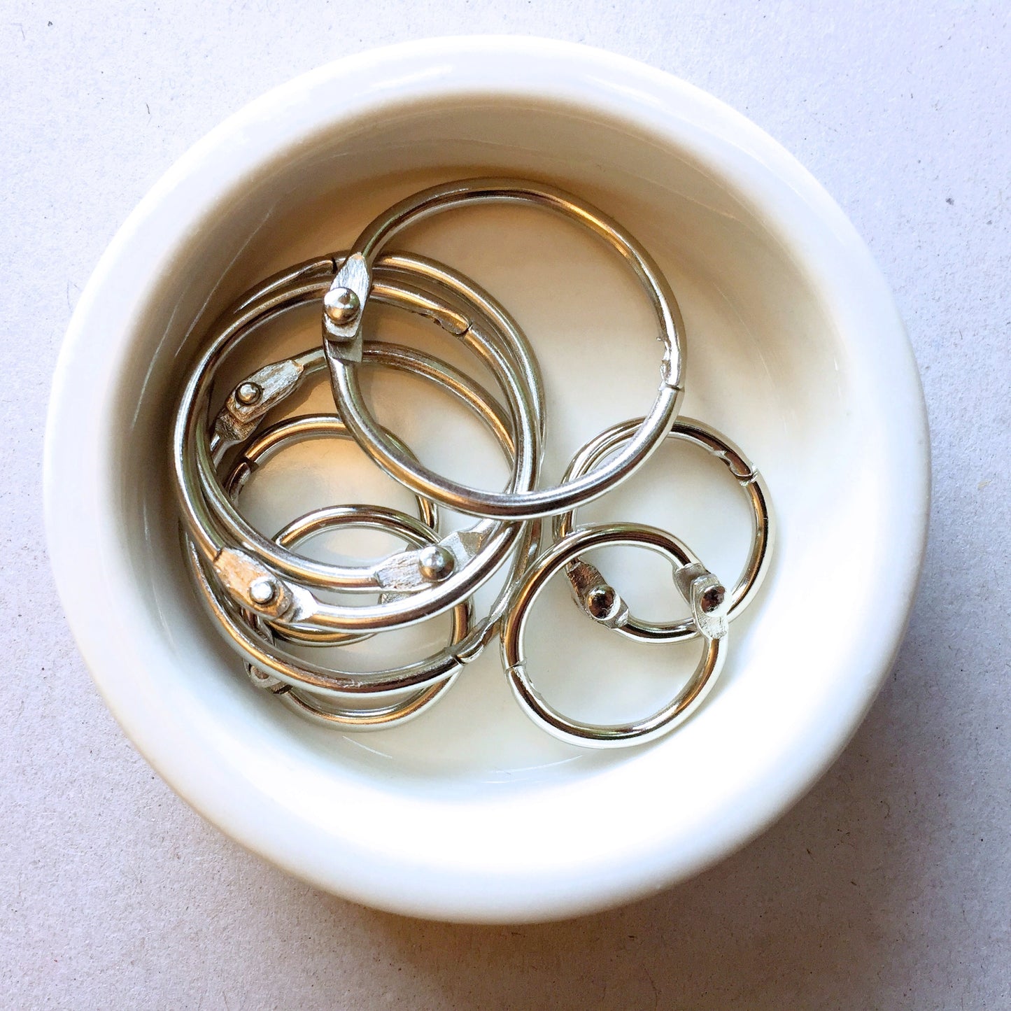 O-ring clasps (2 sizes)