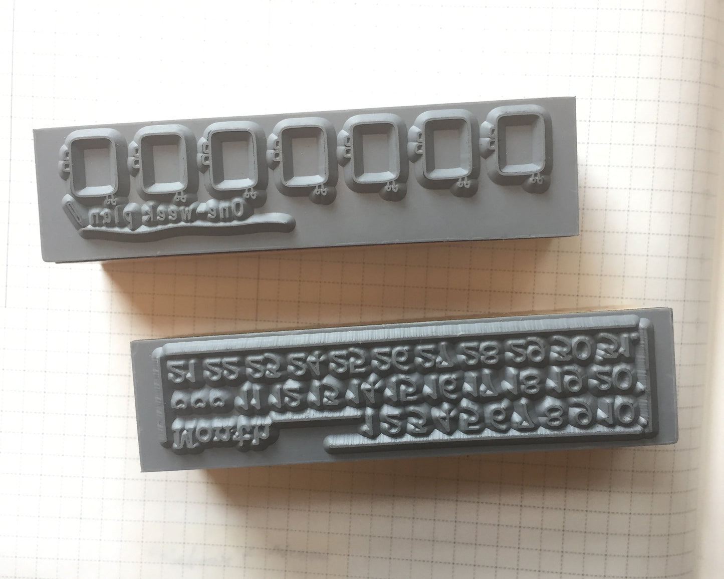 Non-designer - many stamps for bullet journaling | *USED* Destash items [Pre-Loved]