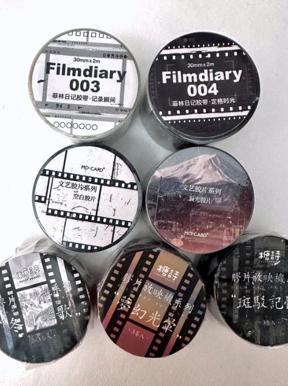 Filmstrip PET tapes assortment SAMPLES