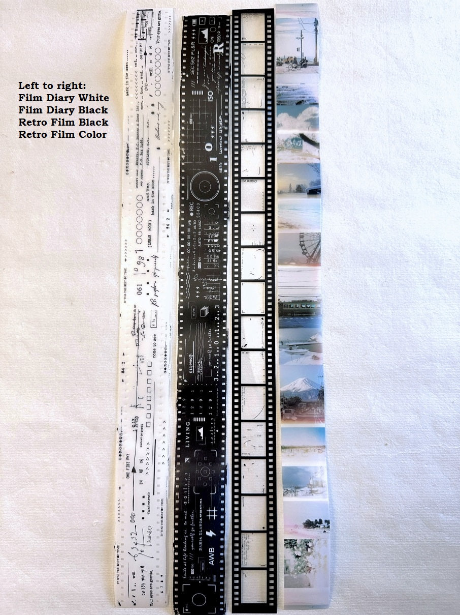 Filmstrip PET tapes assortment SAMPLES