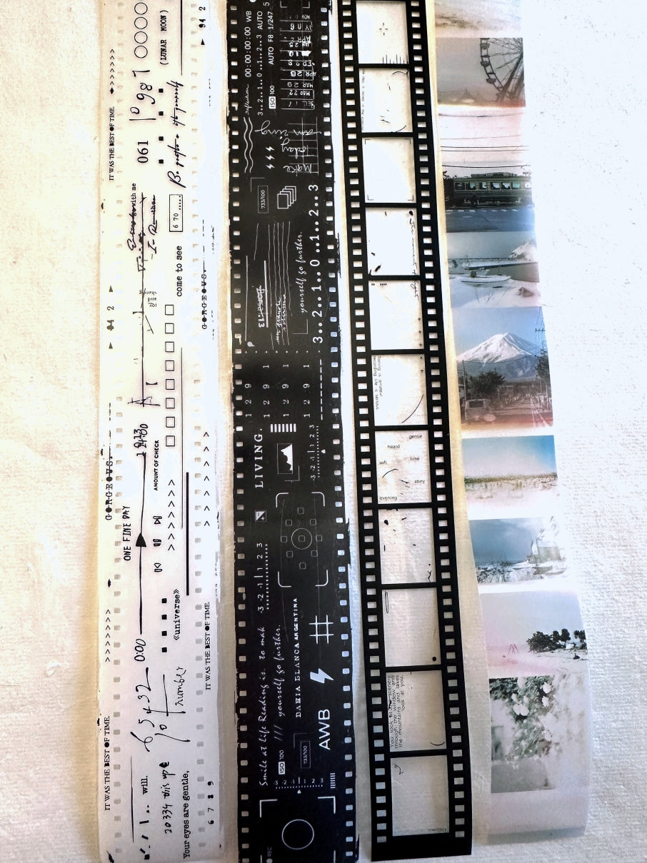 Filmstrip PET tapes assortment SAMPLES