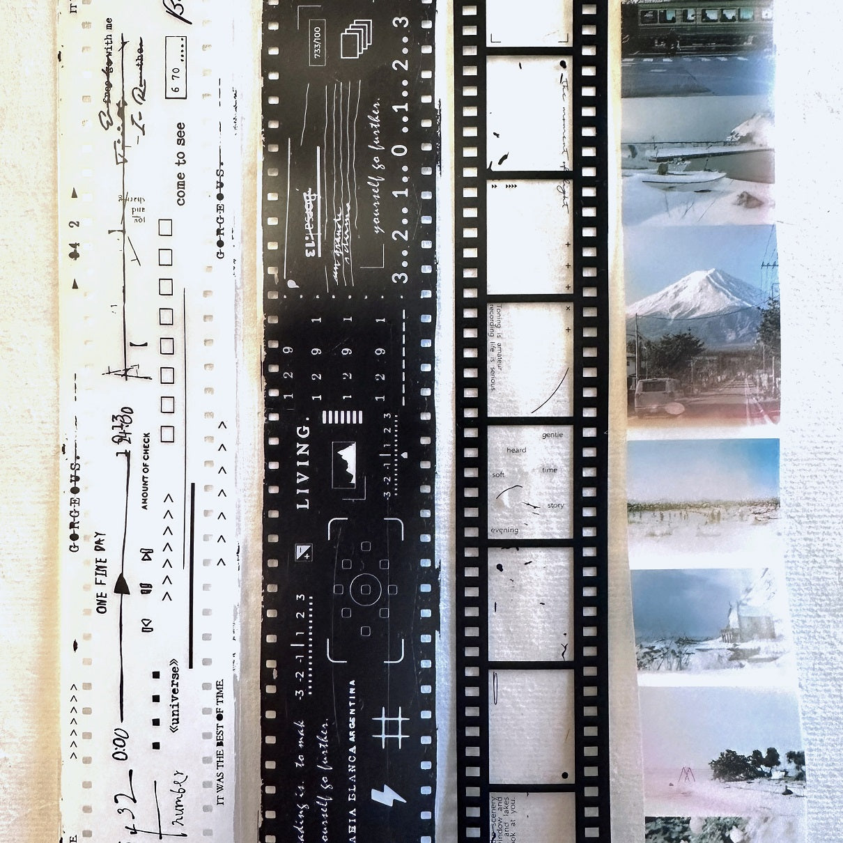 Filmstrip PET tapes assortment SAMPLES