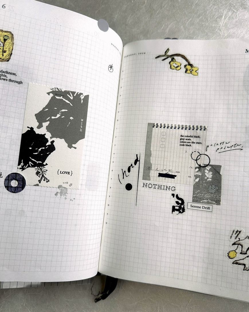 Ha7uu Studio - paper ephemera SAMPLER