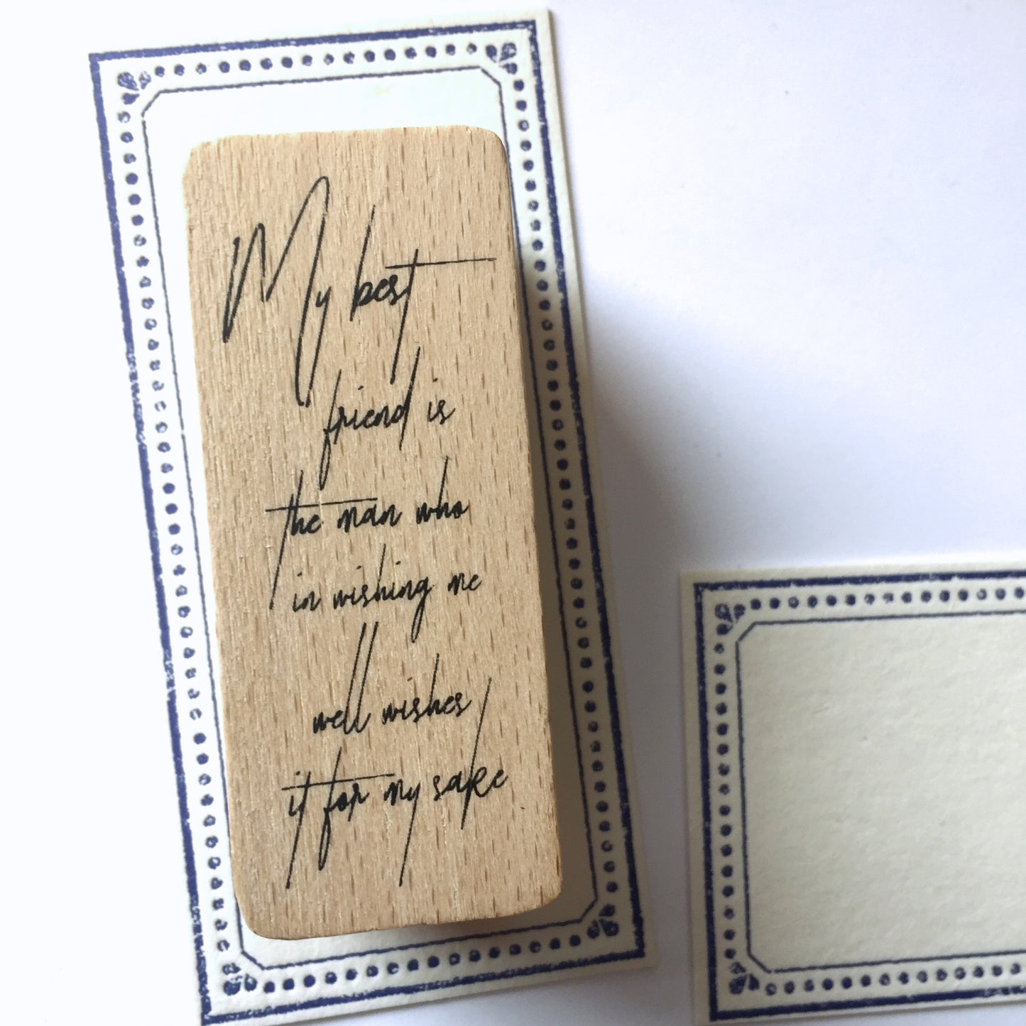 Non-designer - various word stamps for collage journaling | *USED* Destash items [Pre-Loved]