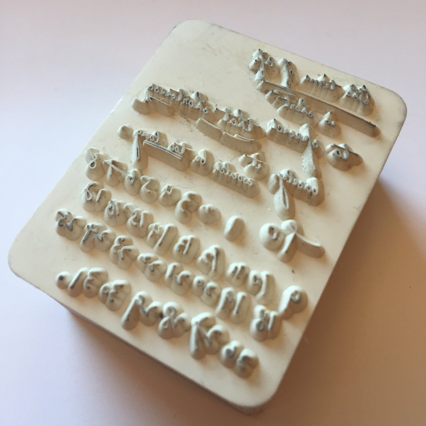 Non-designer - various word stamps for collage journaling | *USED* Destash items [Pre-Loved]
