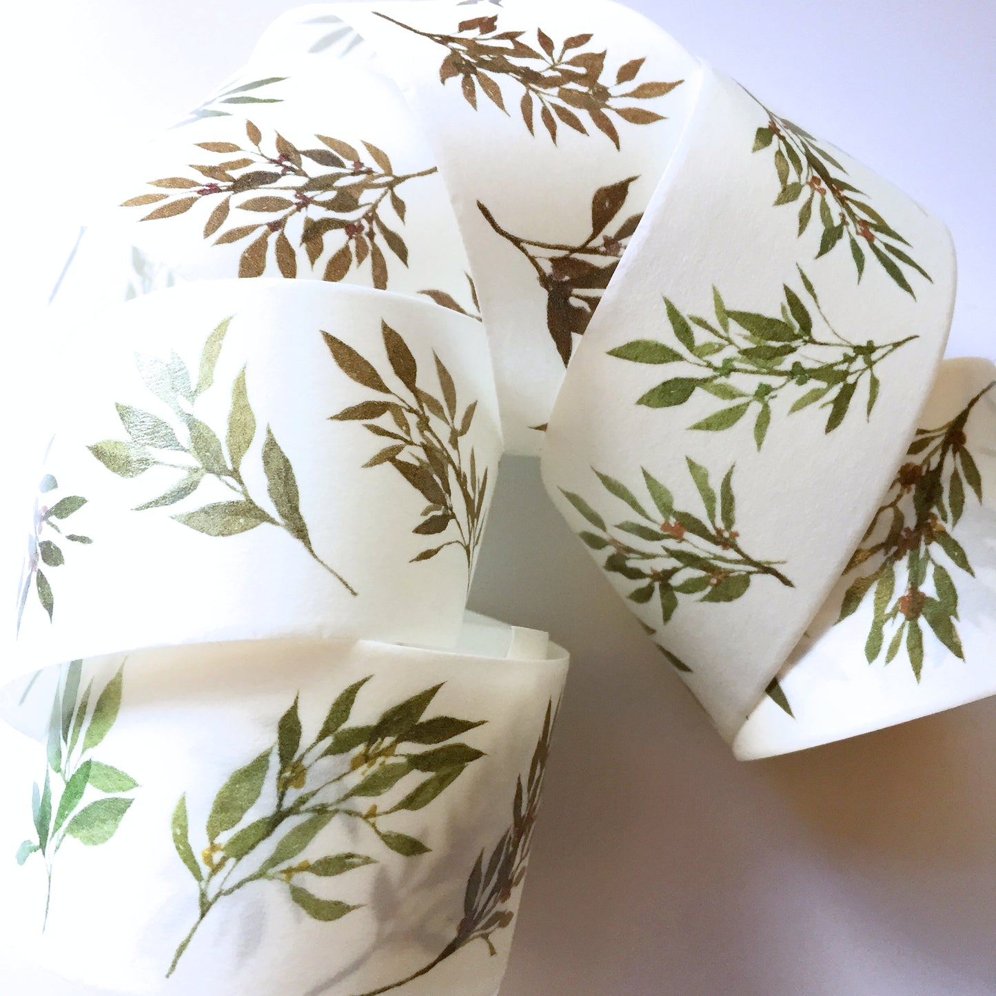 Modaizhi - Fruits & Leaves washi tape SAMPLES